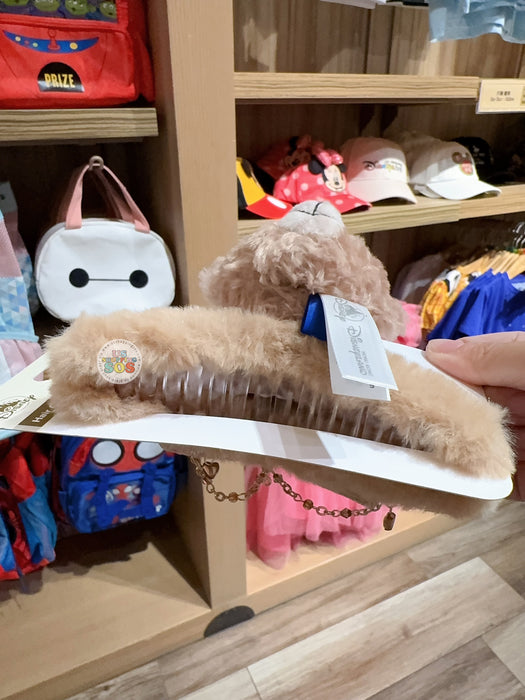 HKDL - Duffy & Friends x Duffy Hair Clips Claw with Chain & Bow