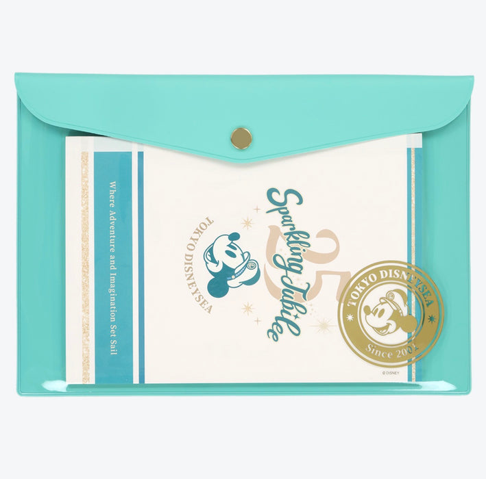 TDR - Tokyo DisneySea 25th Anniversary "Sparkling Jubilee" x Stylish Notebook and Flap Case (Release Date: Apr 8, 2026)