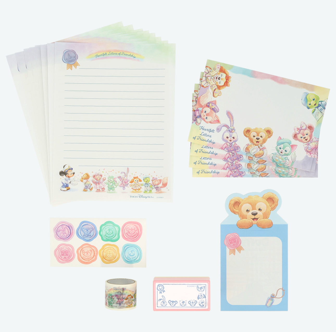 TDR - Duffy & Friends "Heartfelt Letters of Friendship" Collection x Letter Set (Release Date: Jan 8, 2026)