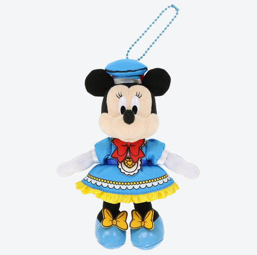 TDR - "Donald's Quacky Duck City" Collection - Minnie Mouse Plush Keychain (Ship out to you by the end of Oct 2024)