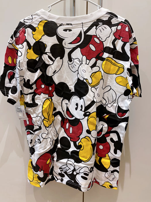 SHDL - Mickey Mouse All Over Print T Shirt for Adults USA Size M