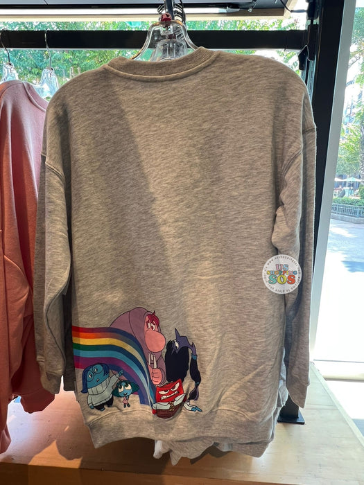 DLR/WDW - Inside Out Park Logo Grey Pullover (Adult)