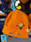 Universal Studios - Trick or Treat Minions 2025 - Boo & Tim Vampire Orange Beanie