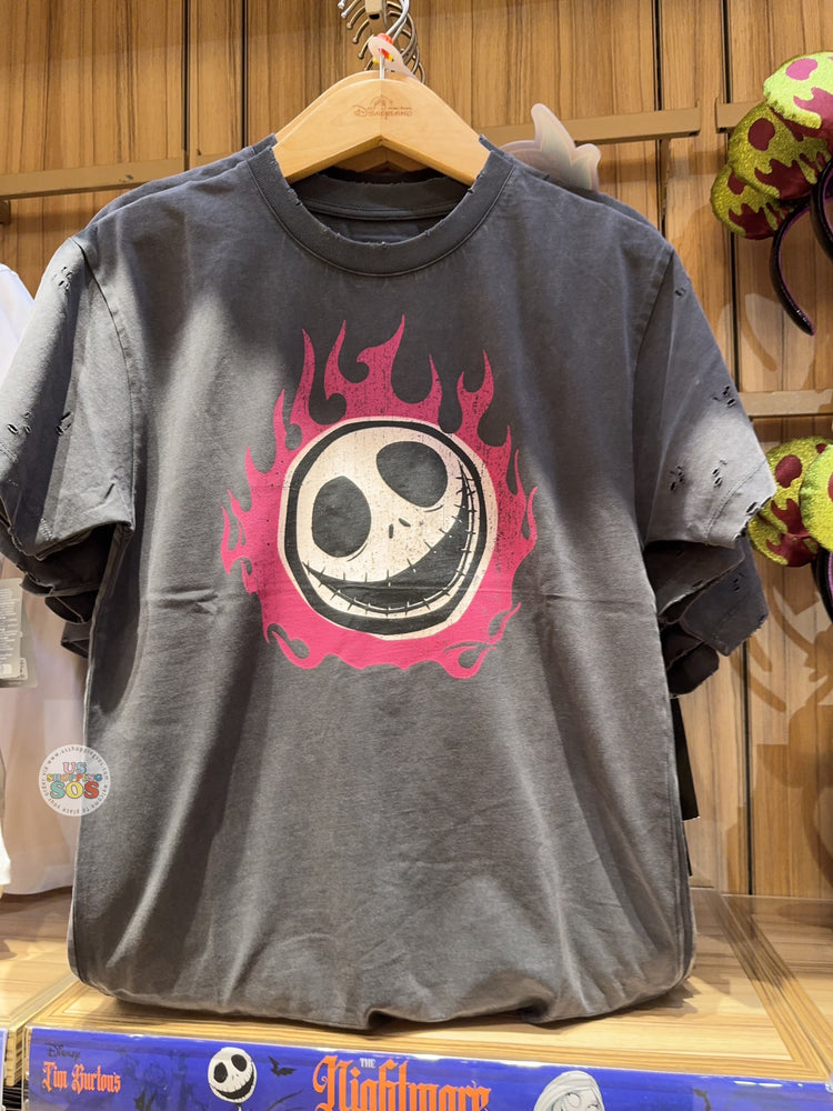 HKDL - 2026 Disney Halloween -The Nightmare Before Christmas x Jack Skellington T- Shirt for Adults