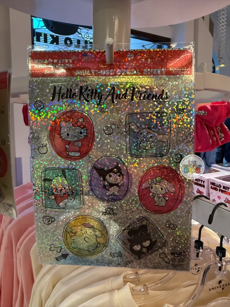 Universal Studios - Sanrio - Hello Kitty & Friends Laser Stickers