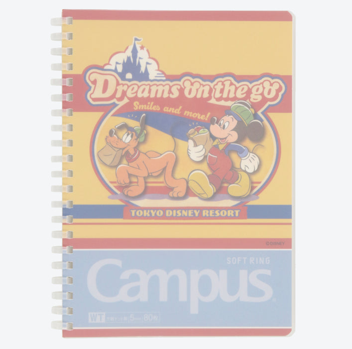 TDR - Disney Characters Grocery Store Themed Collection x Campus Notebook <Soft Ring Notebook> (Release Date: Oct 10, 2024)
