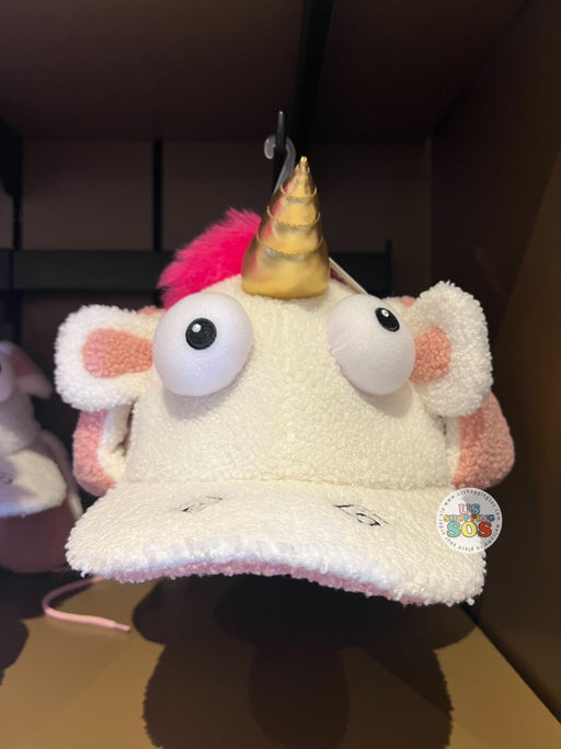 Universal Studios - Despicable Me Minions - Fluffy Unicorn Baseball Cap with Earflaps