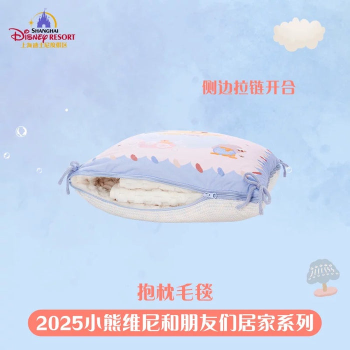 SHDL - 2025 Winnie the Pooh & Friends Home Collection x Winnie the Pooh & Friends Cushion  & Blanket Set