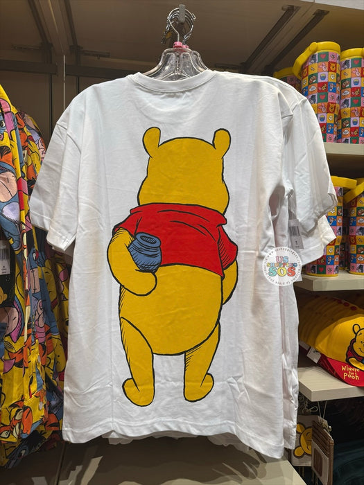 DLR/WDW - Winnie the Pooh & Friends 2026 - Pooh Park Logo Double-Side White Graphic T-shirt (Adult)