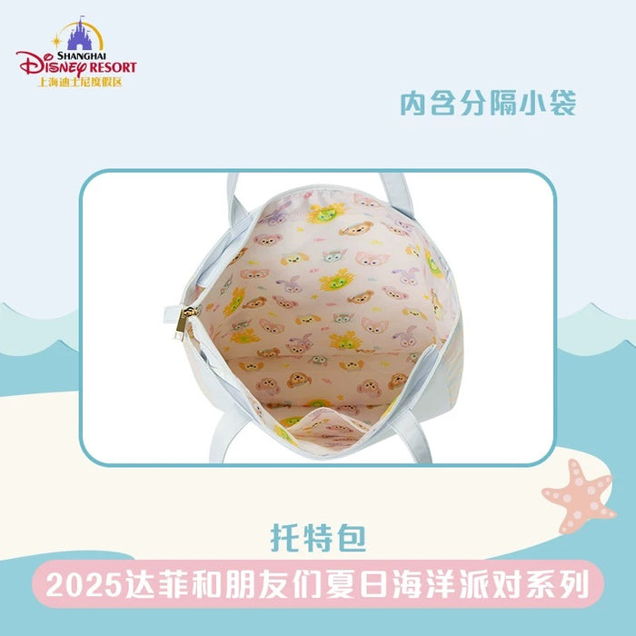 SHDL - 2025 Duffy & Friends Summer Ocean Collection x Duffy & Friends Tote Bag (Release Date: July 8, 2025)