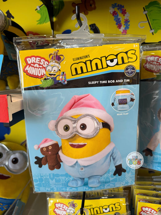 Universal Studios - Despicable Me Minions - Dress-A-Minion Sleepy Time Bob and Tim Costume