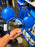 DLR/WDW - Logo Mania 2026 Last Day of Trip Blues - Cobalt Blue Mickey Imitation Leather Headband