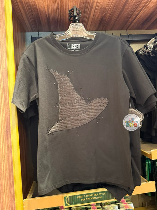 Universal Studios - Wicked: For Good - Elphaba’s Hat Black T-shirt (Adult)