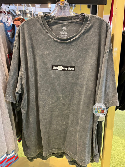 WDW/DLR - Castle Wash Grey Graphic Tee (Adult)