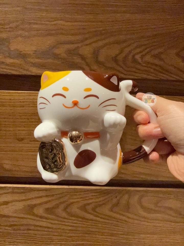 Starbucks Hong Kong- 2026 Meow into A New Year Collection x Fortune Cat Ceramic Mug 15oz