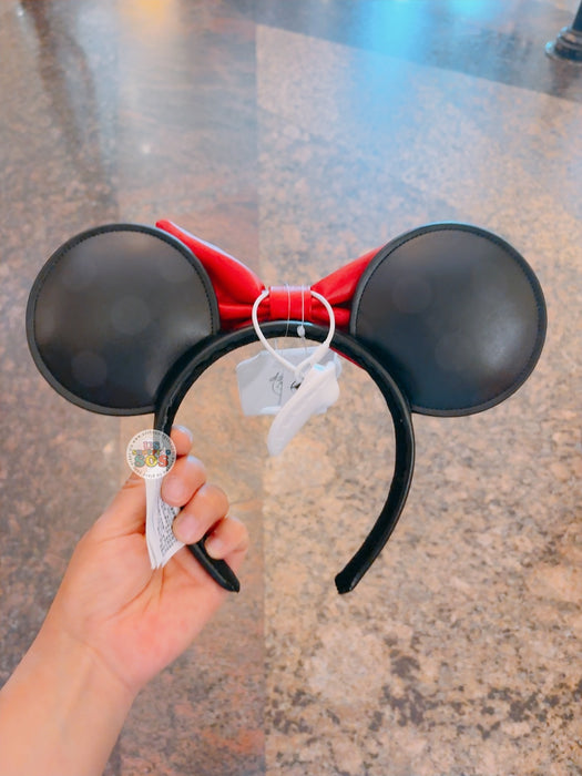 SHDL - Minnie Mouse "Leather Like" Ear Headband