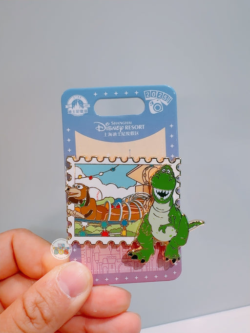 SHDL - Pin Trading Fun Day 2025 x Toy Story Rex & Slinky Dog Spin Limited Edition 500 Pin
