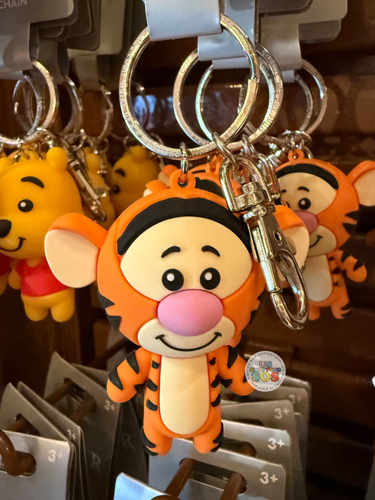 DLR/WDW - Pooh & Friends - Tigger Cutie Character Keychain