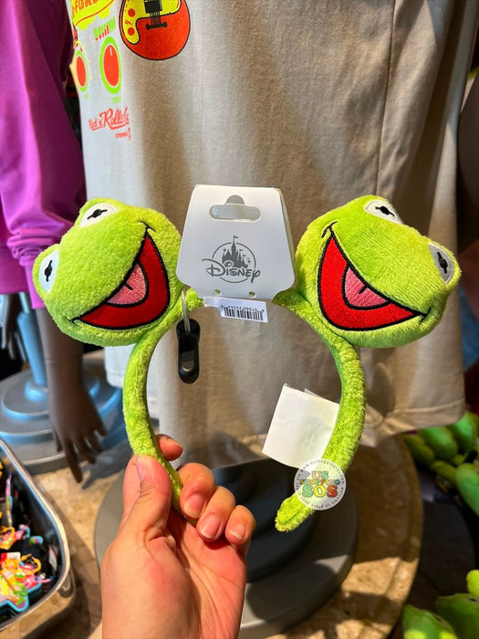 DLR/WDW - The Muppets 2026 - Kermit the Frog Face Icon Headband
