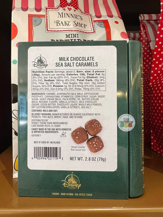 DLR/WDW - The Princess and the Frog Journal Book Milk Chocolate Sea Salt Caramels