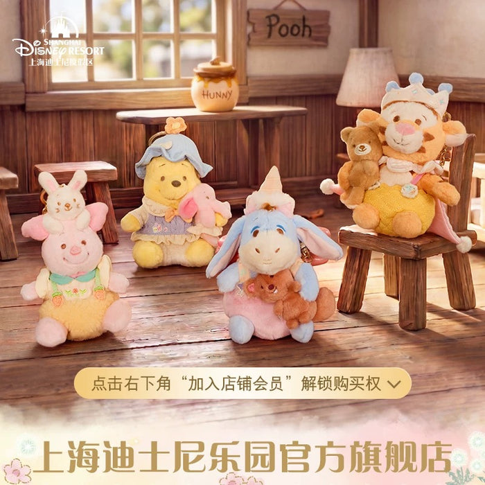 SHDL - 2026 Winnie the Pooh & Friends ‘Bedtime Pal’ Collection
 x Piglet Plush Keychain (Release Date: May 20, 2026)