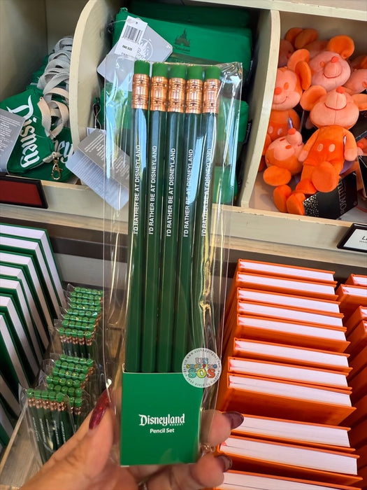 DLR/WDW - Logo Mania 2026 The Tiki Tiki Tiki Room - Emerald Green Park Logo Pencil