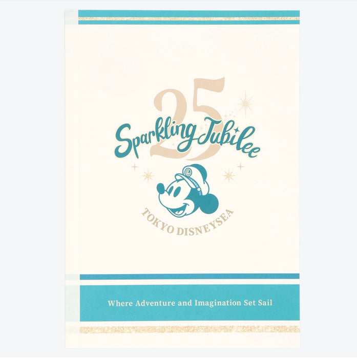 TDR - Tokyo DisneySea 25th Anniversary "Sparkling Jubilee" x Stylish Notebook and Flap Case (Release Date: Apr 8, 2026)