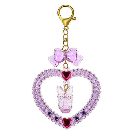 JDS - 2026 Heart Glitter Lovely x Daisy Duck Keychain
