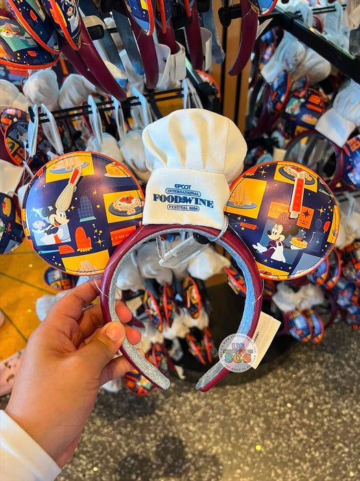 WDW - Epcot Food & Wine Festival 2026 - Mickey & Friends Chef Ear Headband