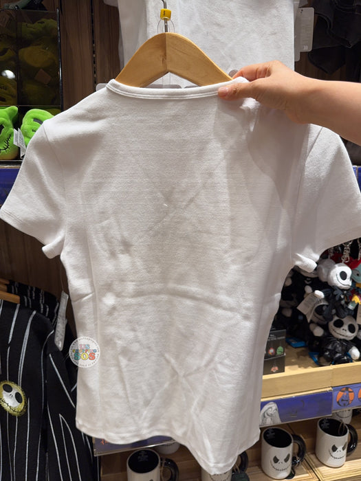 HKDL - 2026 Disney Halloween -The Nightmare Before Christmas x Jack Skellington, Sally & Zero with "Hong Kong Disneyland" Wordings T Shirt for Adults