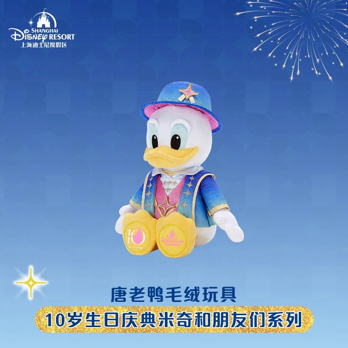 SHDL - 2026 Mickey & Friends 10th Birthday Celebration Collection x Donald Duck Plush Toy (Release Date: Mar 20, 2026)