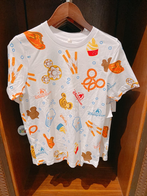 SHDL - Shanghai Disney Resort Snacks & Food Theme All Over Print T Shirt for Adults