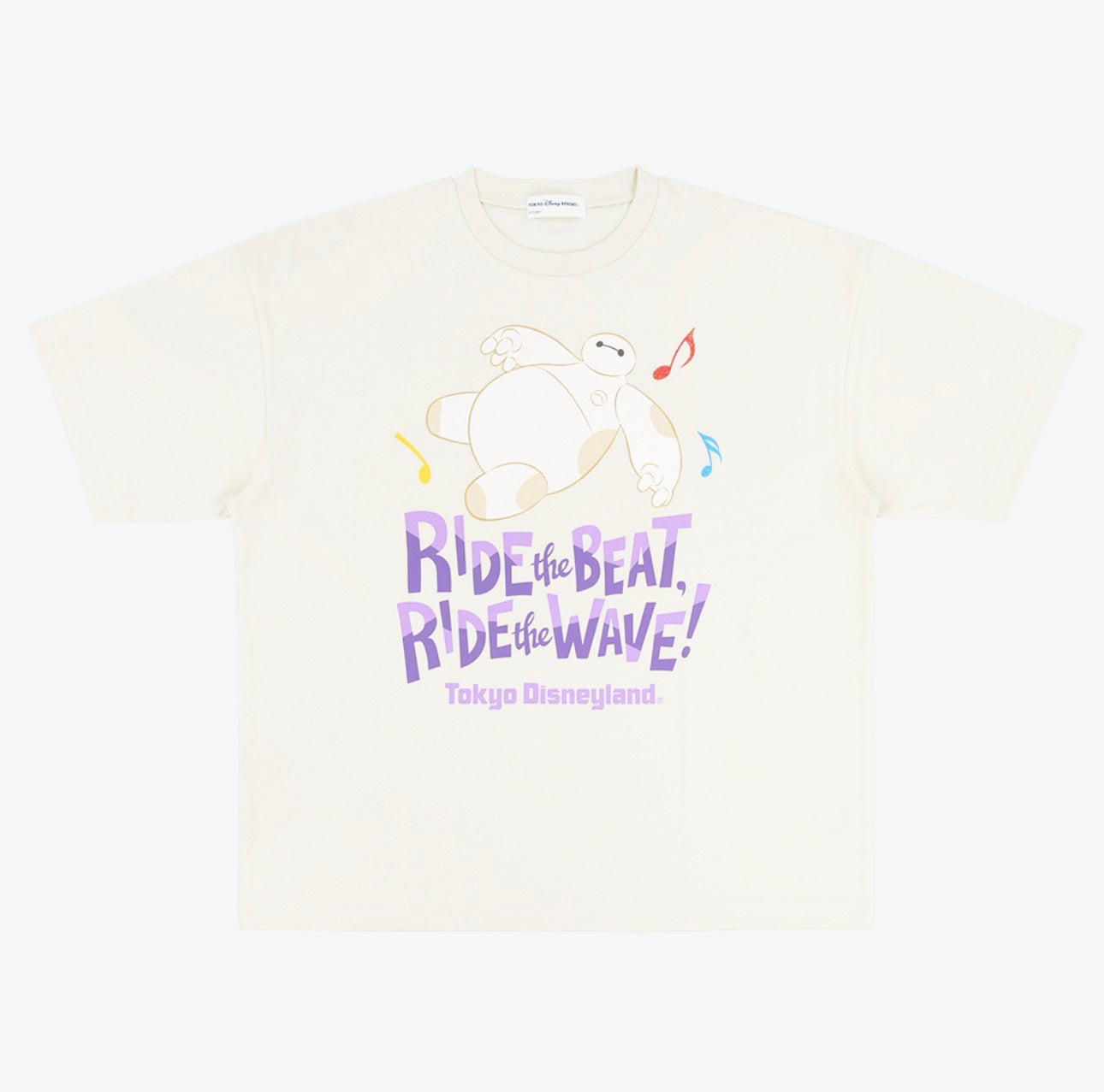 TDR - 2026 Baymax "Ride the Beat, Ride the Wave! x T Shirt for Adults (Release Date: Jul 1, 2026)