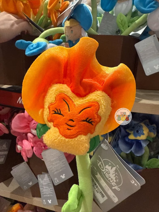 DLR/WDW - Alice in Wonderland 2026 - Orange Pansy Plush Flower