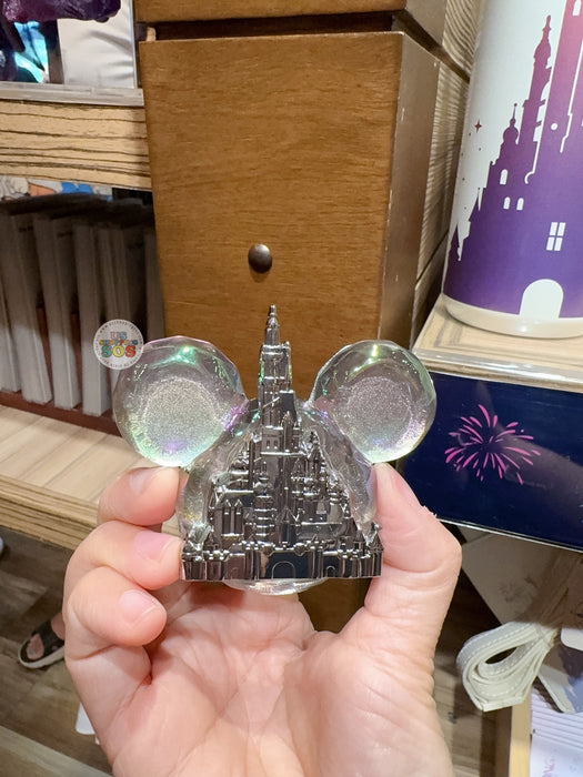 HKDL - 20th Anniversary Skyline with Mickey Ear Shaped Magnet