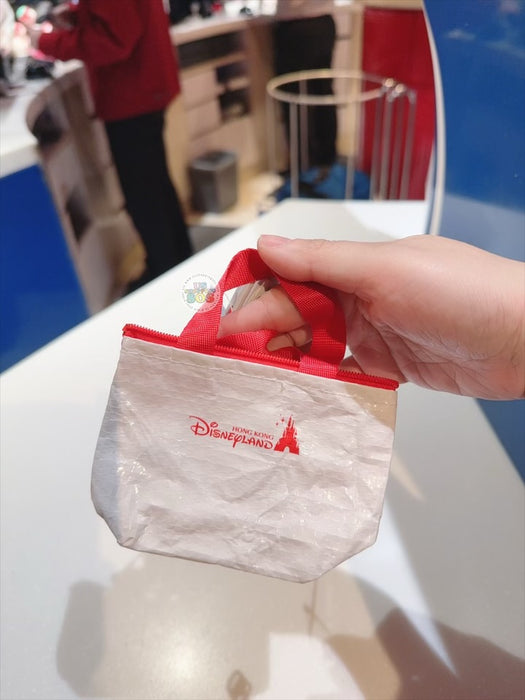 HKDL - Disney Shopping Bag Shaped -Mickey and Friends Pouch & Keychain