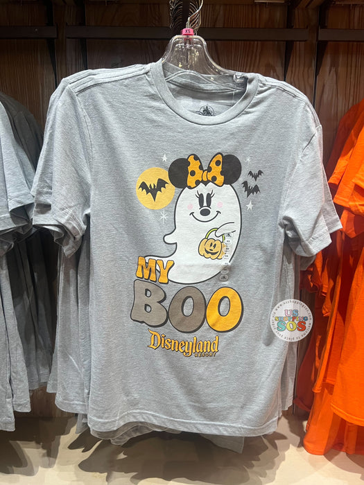 DLR - Disneyland Resort Halloween Minnie My Boo Grey Graphic Tee