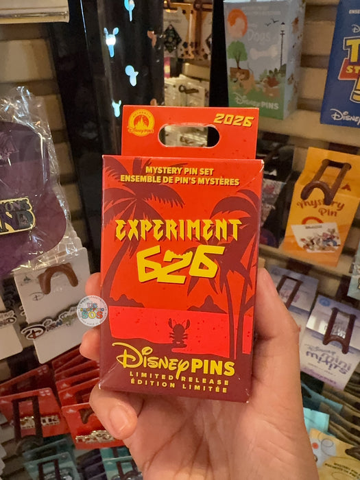 HKDL - 2026 Stitch Experiment 626 Mystery Pin Box