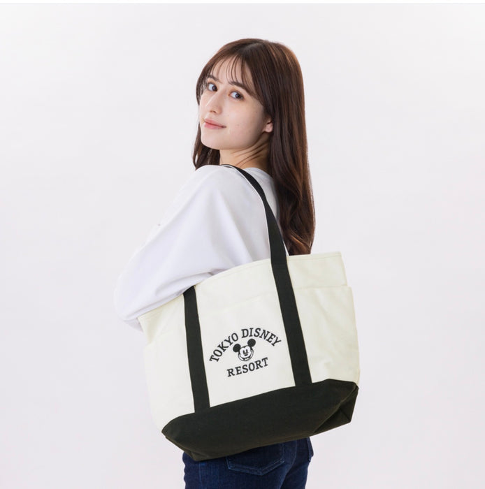 TDR - Tokyo Disney Resort "Mickey Mouse" Tote Bag (Color: White)
