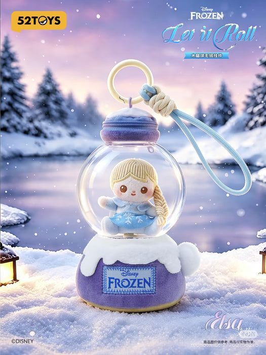 China Exclusive 52 Toys - 2026 Disney Frozen ‘Let it Roll’ Crystal Ball Push Pendant Mystery Box (Release Date: Aug 20, 2026)