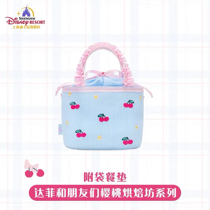 SHDL - 2026 Duffy & Friends Cherry Bakery Collection x Lunch Bag  & Placemat Set of 2 (Release Date: Jul 8, 2026)