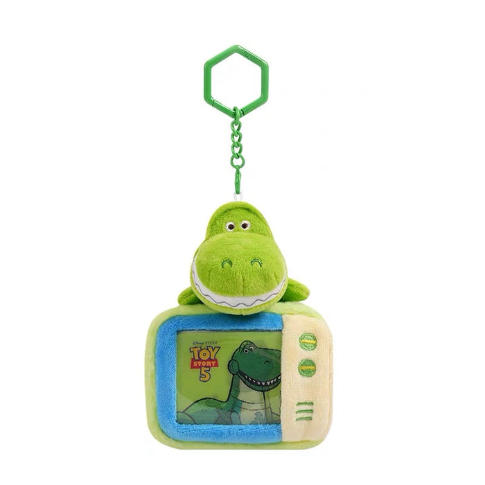 China Exclusive Potdemiel - Toy Story 5 "Playful Time Machine" x Rex Plush Keychain & Pouch