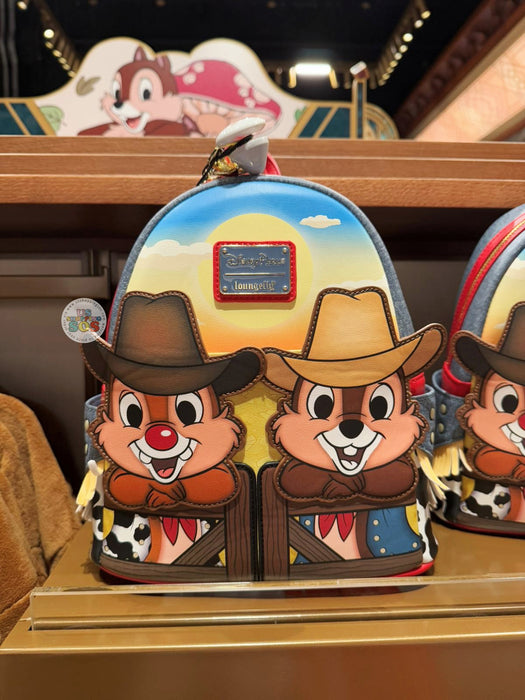 DLP - Chip & Dale ‘Cow Boy’ Loungefly Backpack