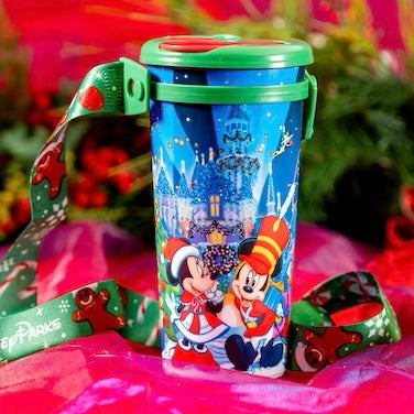 DLR - Christmas 2023 - Holiday Travel Tumbler (Preorder // Released Date: Nov 10, 2023)