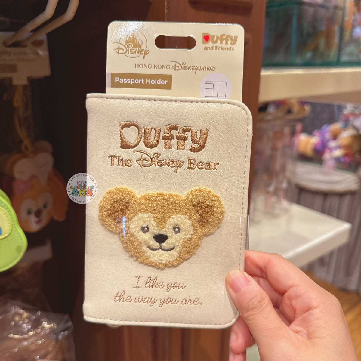 duffy❀ HKDL - Duffy & Friends x Duffy Embroidered Passport Holder