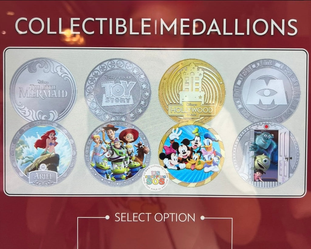 WDW - Color Collectible Medallions 2026 - Disney's Hollywood Studios