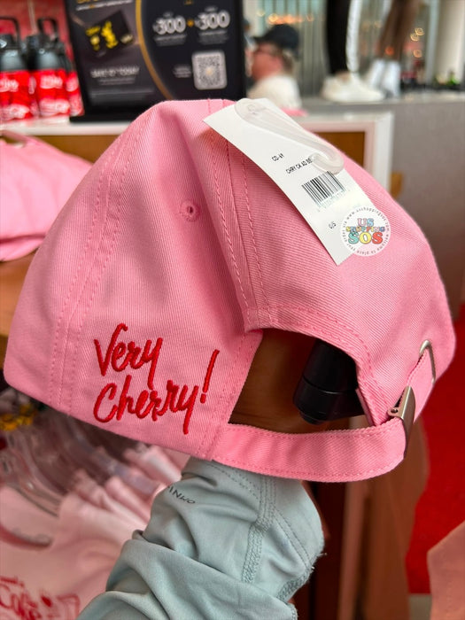 DLR/WDW - Coca Cola Cherry Pink 2026 - Cherry Coke Pink Baseball Cap (Adult)
