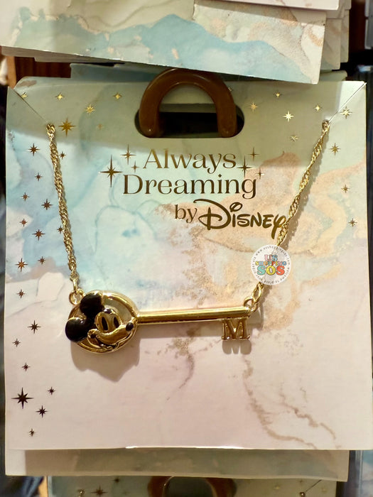 DLR/WDW - Always Dreaming by Disney - Mickey Mouse Key Necklace