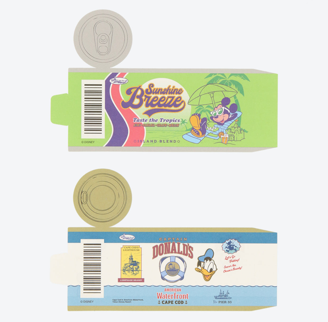TDR - Disney Characters Grocery Store Themed Collection x Memo Notes Set (Release Date: Oct 10, 2024)