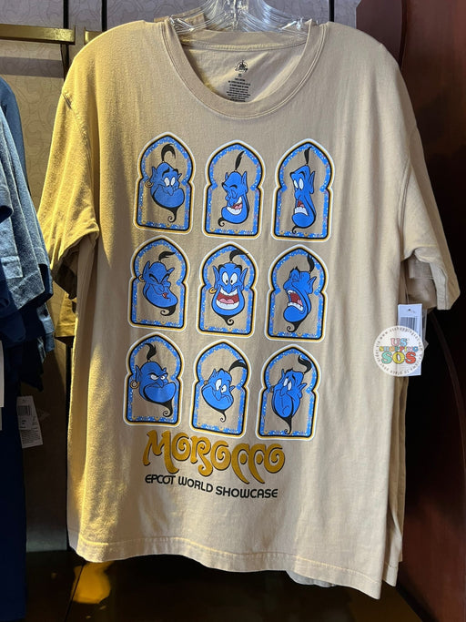 WDW - EPCOT World Showcase - Morocco Genie 9‑Mood Cream Graphic Tee (Adult)